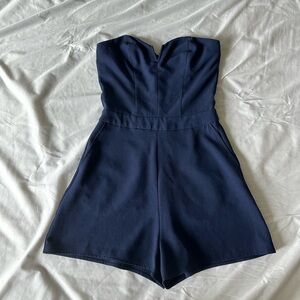 Navy romper